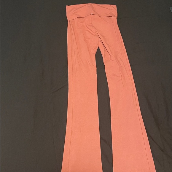 Cotton jersey fold over pants - Picture 3 of 4
